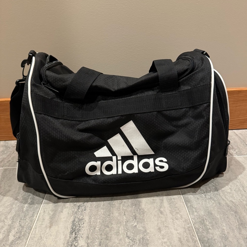 Black Adidas Duffel Bag